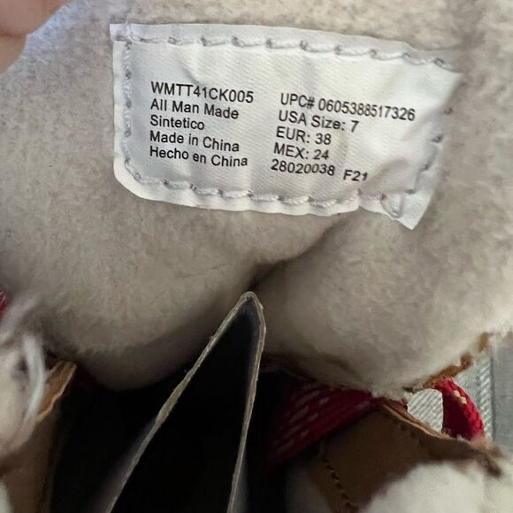 NEW lace up Boots Sz 7 Memory Foam Temperature Rated - Picture 10 of 10